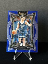2024-25 Panini Select #76 Yuki Kawamura Blue Prizm