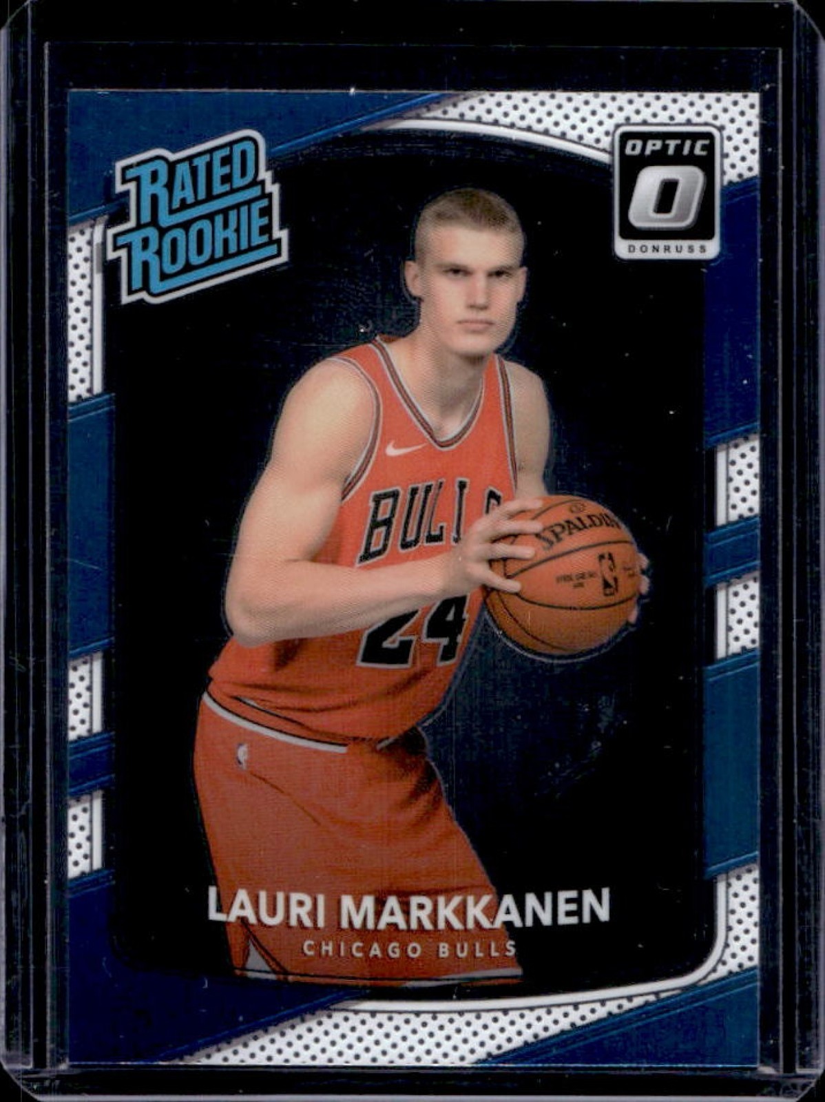 2017-18 Donruss Optic Lauri Markkanen Rookie #159 Bulls