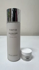 TIRTIR Rice Toner Glow Set 200ml + 15ml Cream Glass Skin K-Beauty Open Box Deal