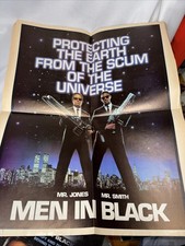 Men In Black The Script And The Story Behind The Film Book And MIB Movie Poster