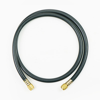 Elitech HVAC Vacuum Hose Fittings 3/8'' x 3/8'',Heavy Duty Charging Vacuum Hose