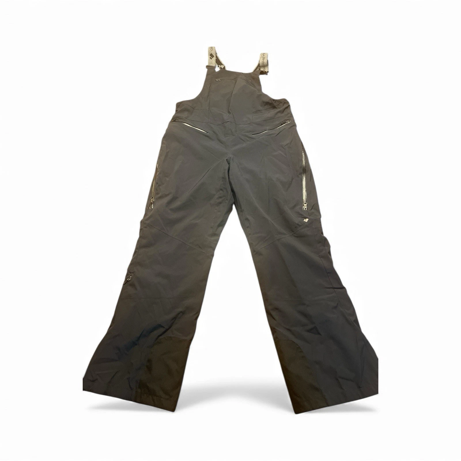 Obermeyer Orion Women’s Ski Snowboard Bib Pants Size 16 Black Insulated