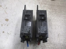 Siemens ITE Bolt-On Circuit Breaker BQ1B020H 20A 120/240V 1P 22KA Used