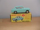 VINTAGE (1961) DINKY 155: FORD ANGLIA. VIRTUALLY MINT MODEL & BOX