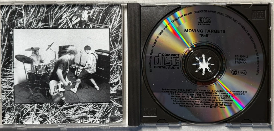 Moving Targets - Fall  - CD -  selten/RARE - sehr guter Zustand - Bild 3 von 3