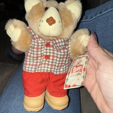 Furskins 1986 Teddy Bear Plush Stuffed Toy International Vintage Wendy /Tags