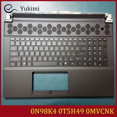 0N98K4 0T5H49 0MVCNK FOR DELL Alienware M18 R1 R2 C Shell Palmrest Keyboard