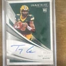 Panini Immaculate 2021 Collegiate Rookie Auto Trey Lance #109 Bison /99
