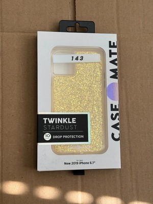 Case-Mate Twinkle Case for Apple iPhone 11 or xr - Stardust 10 foot drop
