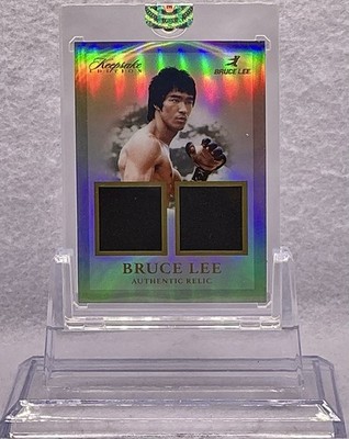 2024 Keepsake Bruce Lee 50th Anniversary Personally Owned Jacket Relics Display