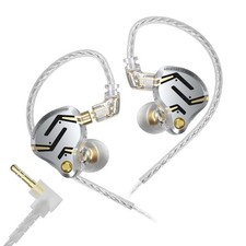 KZ ZS12 PRO 2 in Ear Monitor,1DD 5BA Hybrid Gaming Earbuds,IEM Earphones,Wire...