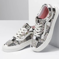 Vans Old Skool Patchwork Floral Tenis Tenis Tenis Zapatos, Talla 8.5