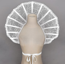 Hot Victorian Boned Collar Gothic Elizabethan Neck Wrap Cosplay Uniform Party