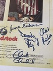 JSA COA WOODSTOCK 10X SIGNED 1969 11X17 Poster Stills Fito Robinson Lee — photo 4