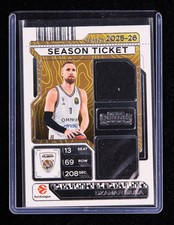 Dzanan Musa 2025-26 Panini Contenders EuroLeague Dual Swatches Patch [wyf31