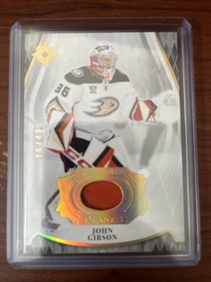 2023-24 Upper Deck Ultimate Collection - Ultimate Planks #PL-JG John Gibson #/49