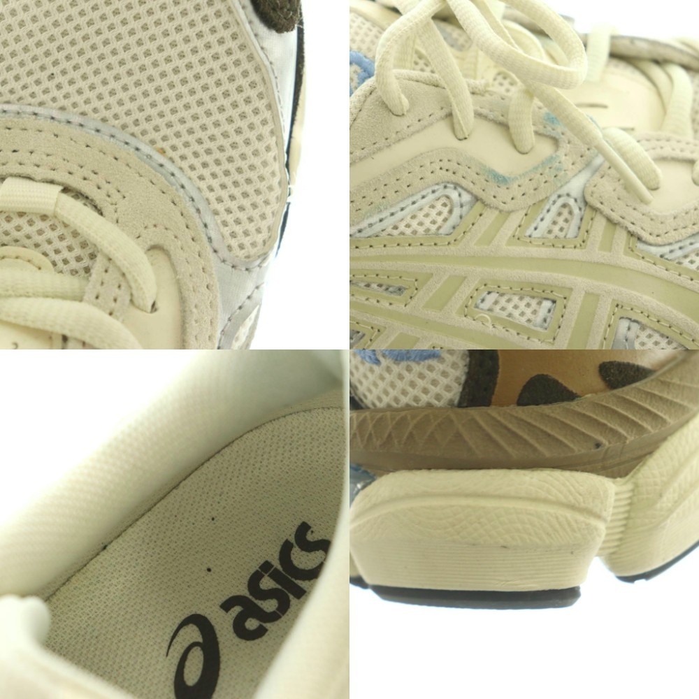 Asics Mens Sneakers US95 275cm Offwhite Brown Silver Used B thumbnail 8