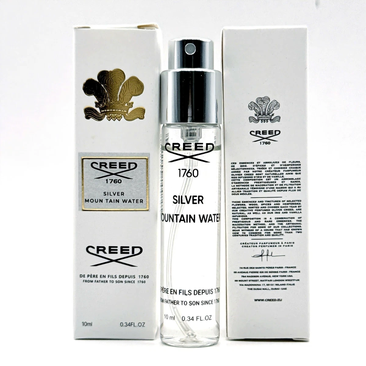 Silver Mountain Water Creed Eau de Parfum Unisex Fragrances for