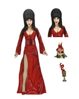 Neca Elvira, Mistress Of The Dark Figurine Clothed Red, Fright, And Boo 20 Cm