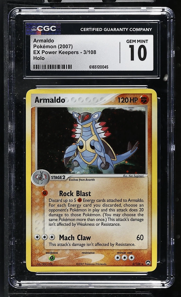 ポケモンカード アーマルド 英語 3/108 EX POWER KEEPERS Armaldo 3/108 Power Keepers for sale | eBay