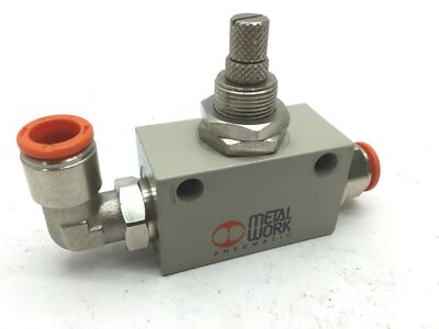 Metal Work 9041204 RFL Bi-Directional 3/8'' Two-Way Flow Regulator Restrictor 