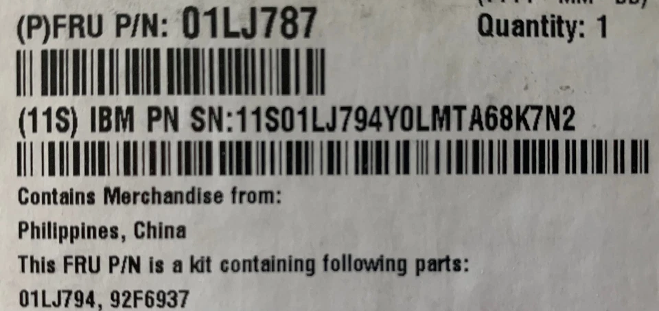 01LJ787 IBM Storwize 1.2tb 10k 6Gb 2.5in SAS HDD - Image 2 of 4