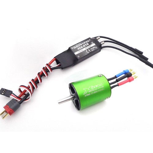 2835 KV3300 Brushless Motor Water Cooling 40A ESC fr RC BoatsMONO Yacht Jet Pump - Picture 15 of 17