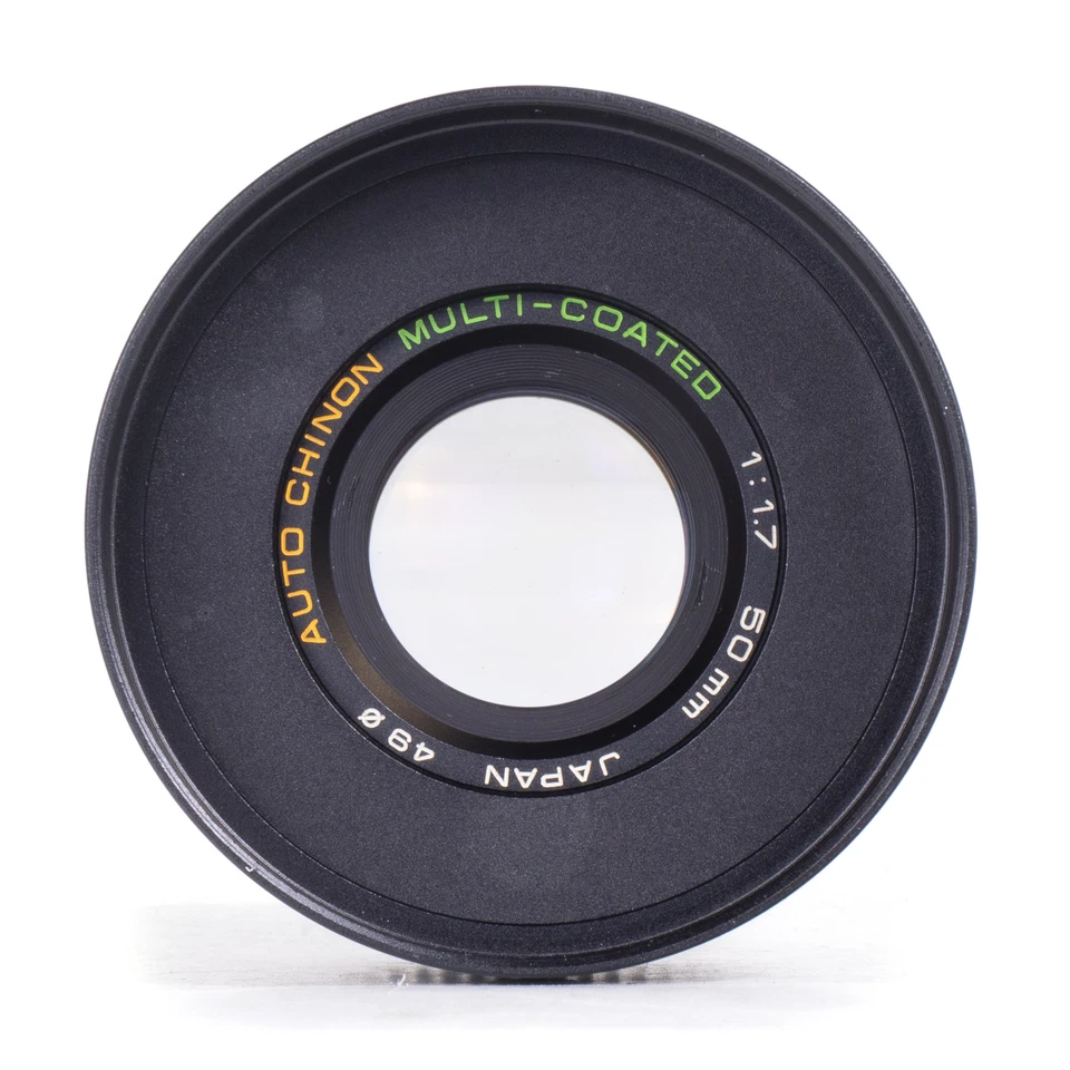 Auto Chinon Multi-Coated 50mm F1.7 Cine Mod Prime Lens For Canon EF Mount! - Image 2 of 4