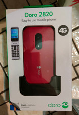 Doro 2820 - Téléphone Portable simplifié 4G à Clapet - idéal Senior - NEUF
