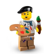 LEGO Serie 4 Künstler Minifigur & Zubehör (8804) Brandneu Selten Sammlerstück