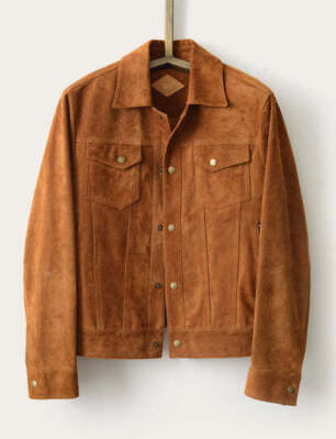 Brown Suede Suede Leather Leather Coat Dry Cleaning Suede Jacket Cleaning  Service