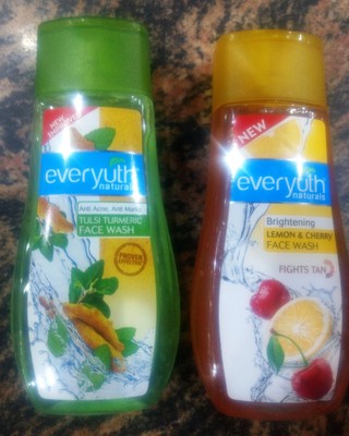 everyuth lemon cherry face wash