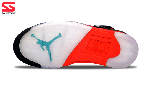 Nike Jordan 5 Retro Top 3 Black Red Grape (CZ1786-001) Men's Size 8-12 - Picture 2 of 3