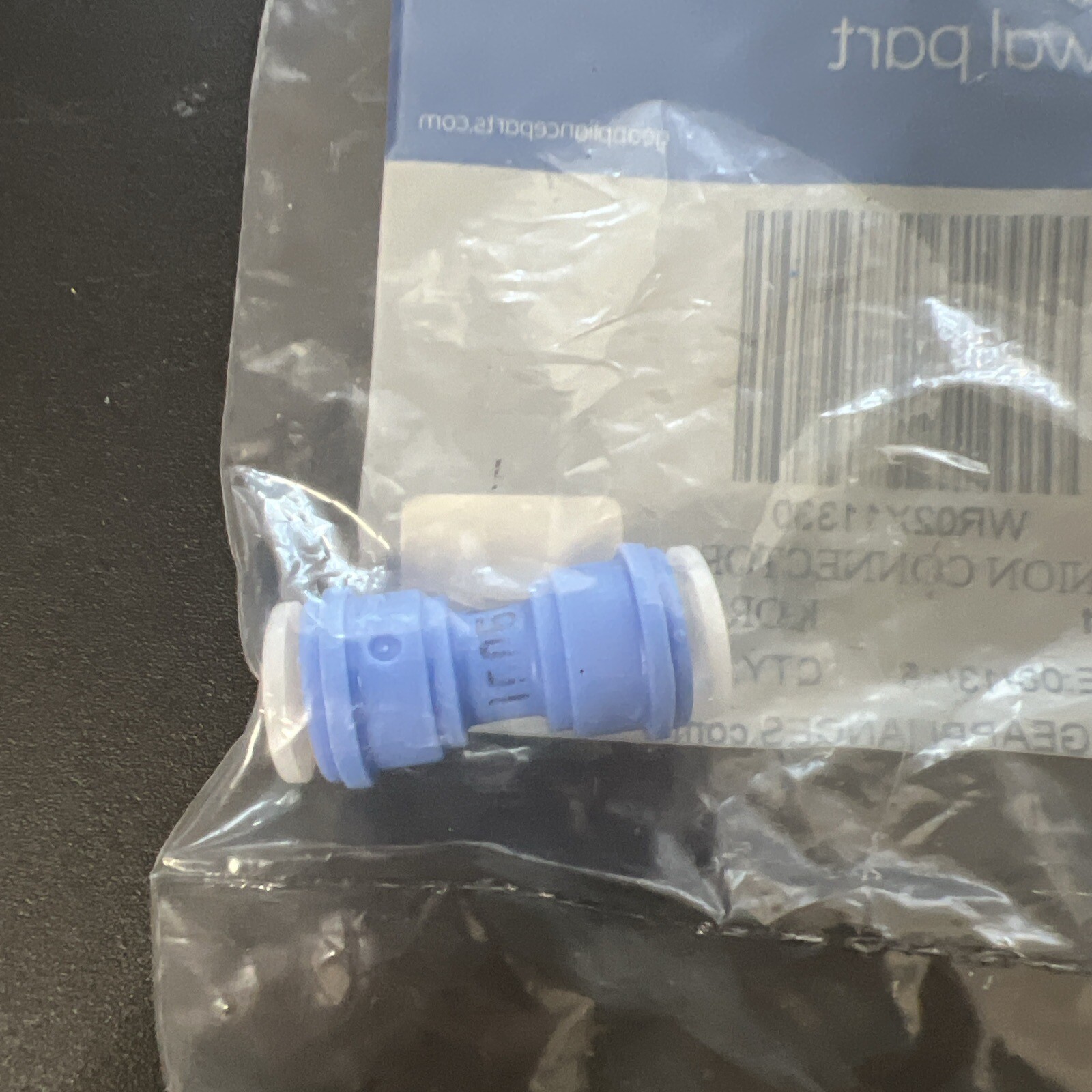 WR02X11330 OEM Refrigerator Water Quick Line Connector Union WR2X10471