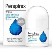 Perspirex Original 12-Pack Roll-On (20ml each) | Maximum Strength Sweat Control 