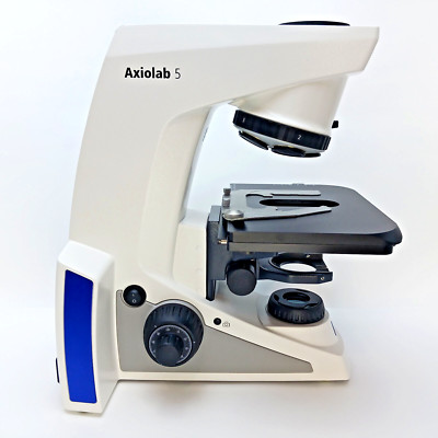 Zeiss Axiolab 5 Microscope Stand Bio-TL, 5x H encode MOD, mechanical stage 75x50
