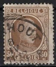 1925. Belgique. Le roi Albert I. N°203.