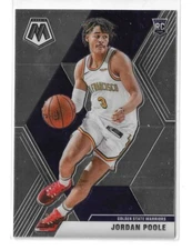 2019-20 panini mosaic basketball JORDAN POOLE ROOKIE GOLDEN STATE WARRIORS  228