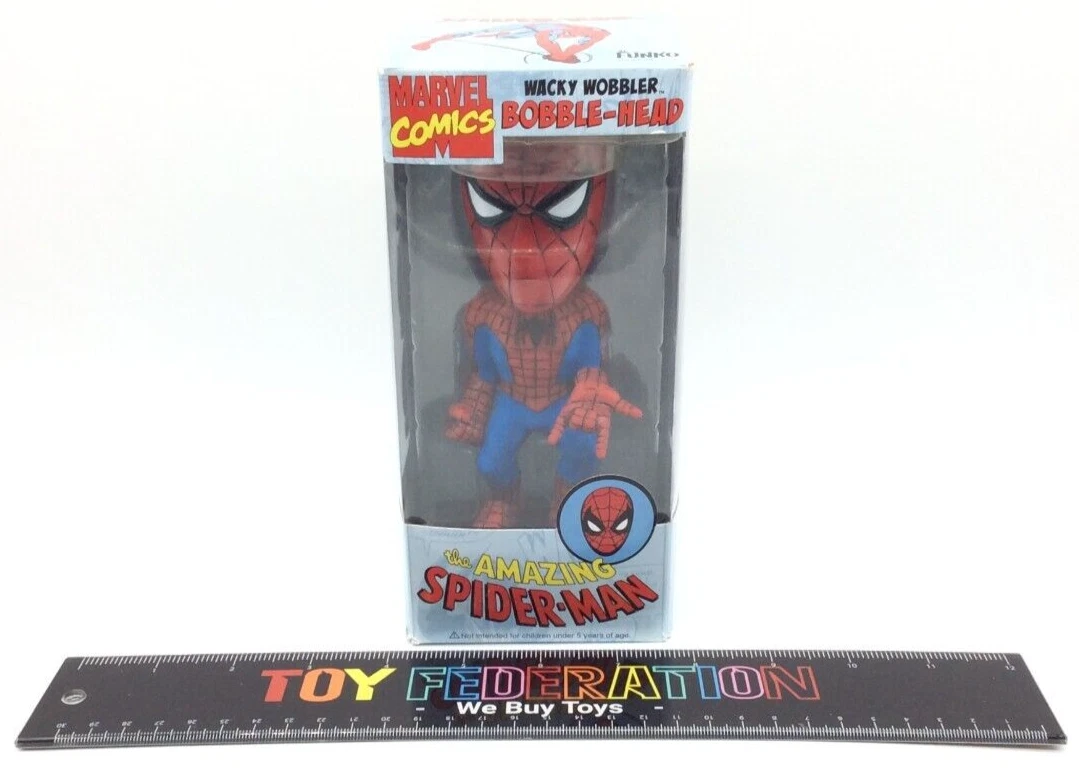 Wacky Wobblers Spider-Man Collectible Bobbleheads and Figures for