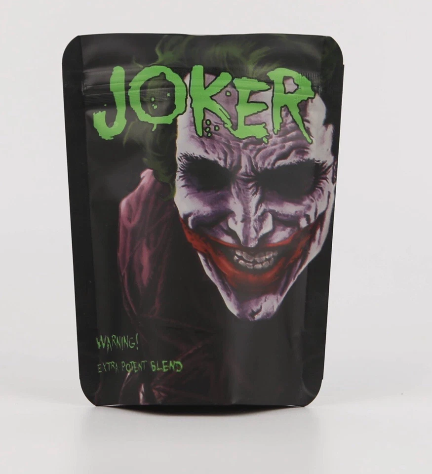 Premium 100-Pack 3.5g Mylar Bags - Joker. Resealable, Simplified & Convenient - Image 4 of 4