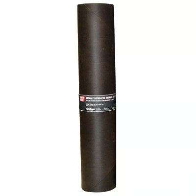 Grip-Rite 15lbs roofing felt 144 sq feet waterproofing asphalt saturated paper