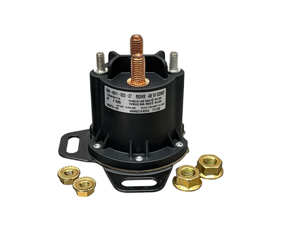pdg'gvm EZGO RXV Updated 48V Solenoid HD Trombetta Golf Cart
