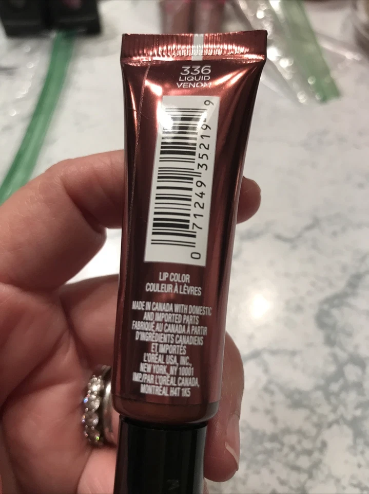 L'Oreal Paris Infallible Paints Metallics #332 & #336 Liquid Lipstick New  (2) - Image 3 of 4