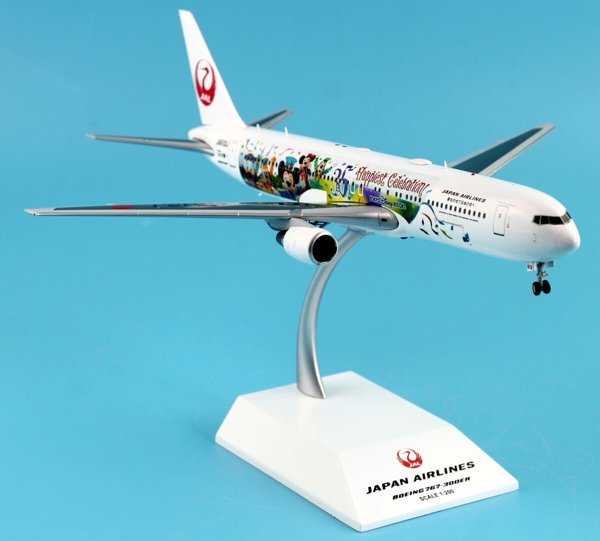 JC Wings 1:200 JAL Japan Airlines Boeing 767-300ER Diecast