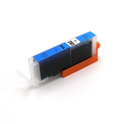Cyan XXL Ink Cartridges for CLI-281 Canon TS6220 TS6320 TR8520 TR8620 TR8622 - Picture 2 of 6
