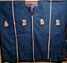 Nigerian Indigo Batik Tunic/Poncho