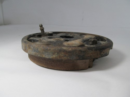 1985 SUZUKI LT250 EF LEFT BRAKE PLATE PANEL - Picture 2 of 7