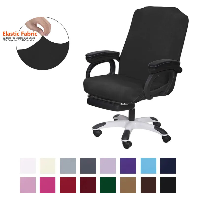 Stretch Office Chair Covers Anti-dirty Seat Chair Cover Removable Slipcovers