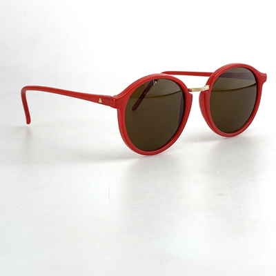 Vintage Liz Claiborne Sunglasses Round Red Shades | eBay display picture 3