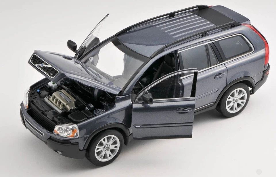 WELLY NEX MODELS 1:24 AUTO DIE CAST VOLVO XC90 GRIGIO METALLIZZATO ART 22460W - Immagine 3 di 4